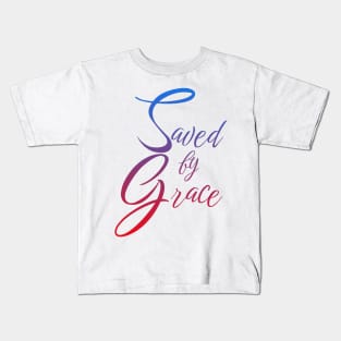 Saved by Grace Kids T-Shirt